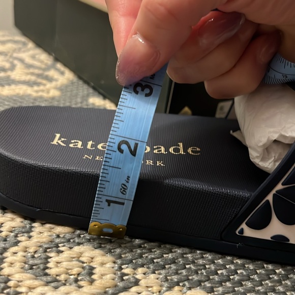 Brand New in Box Kate Spade New York Olympia Rubber Slides - Picture 11 of 11
